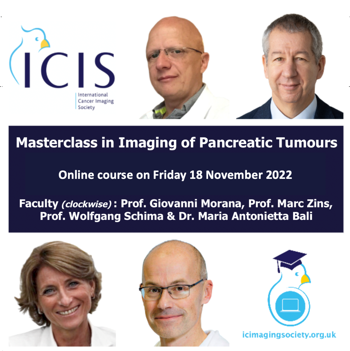 Masterclass in Imaging of Pancreatic Tumours